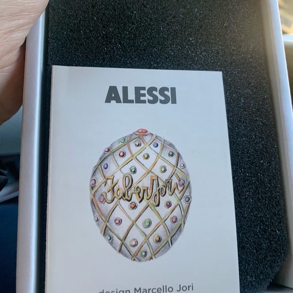 Alessi porcelain ornament Picare - Picture 5 of 7